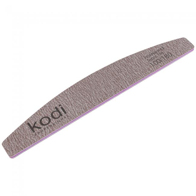 № 72 Nail File "Crescent" 100/180 (Color: Brown, Size: 178/28/4)